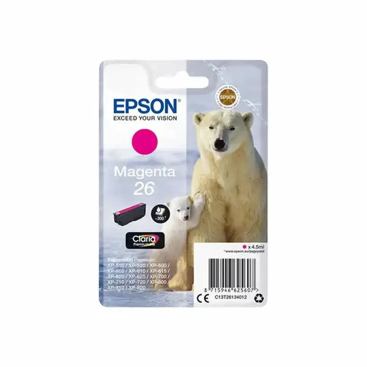 Epson C13T26134012 OURS POLAIRE Mag Blis photo du produit