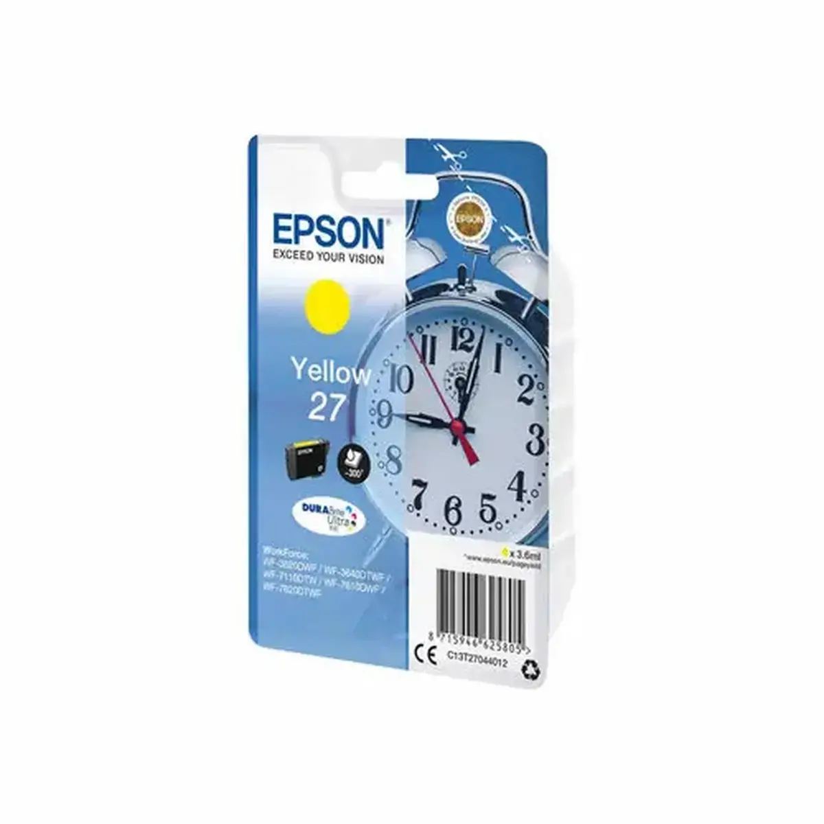 Epson C13T27044012 REVEIL Yellow Blister photo du produit