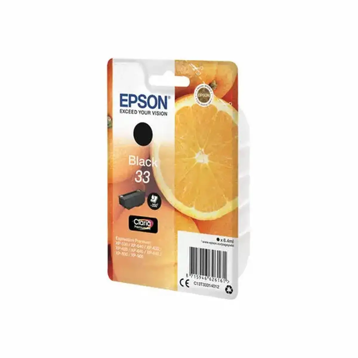 Epson C13T33314012 ORANGE BK Blister photo du produit