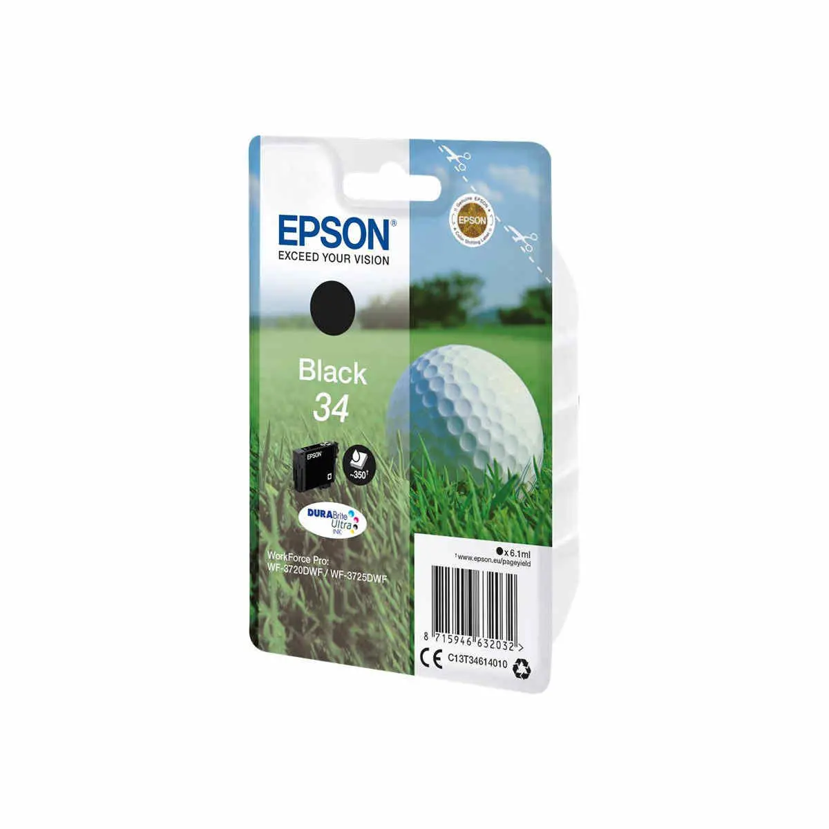 Epson C13T34614010 BK Balle de Golf photo du produit
