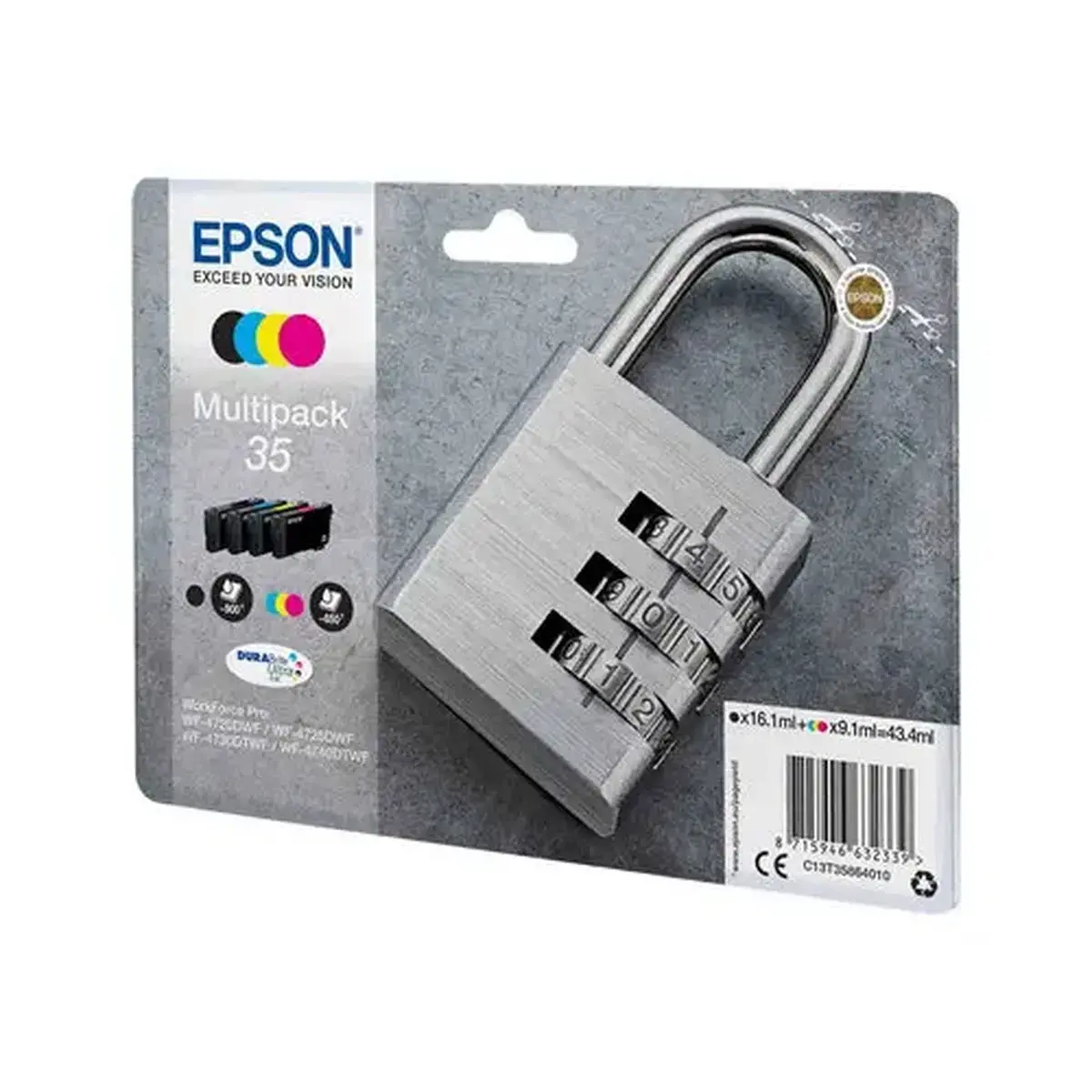 Epson C13T35864020 pack CL Cadenas photo du produit