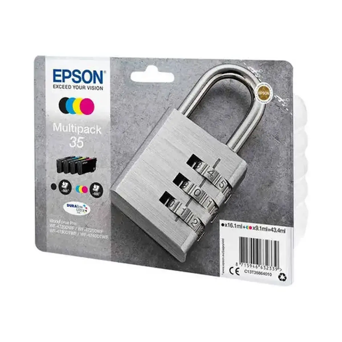 Epson C13T35864020 pack CL Cadenas photo du produit