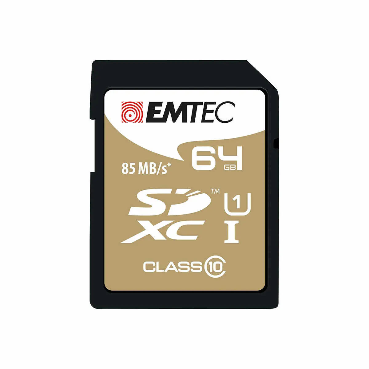 Emtec SD 64GB UHS-I U1 EliteGold photo du produit