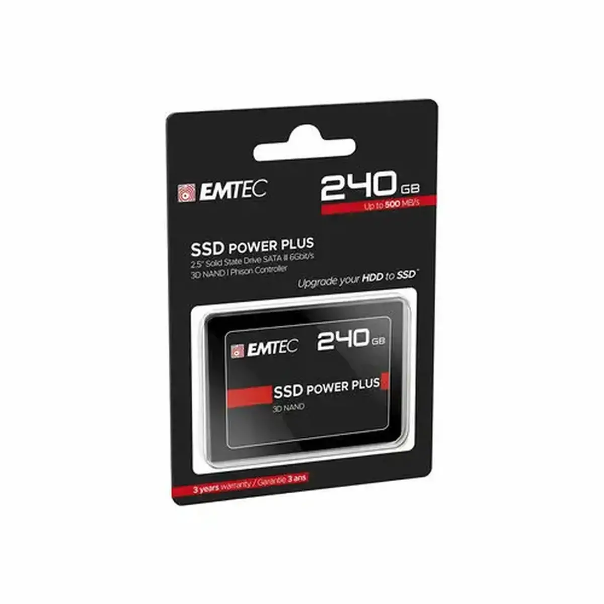 Emtec SSD 2.5 Sata X150 240GB Intern photo du produit