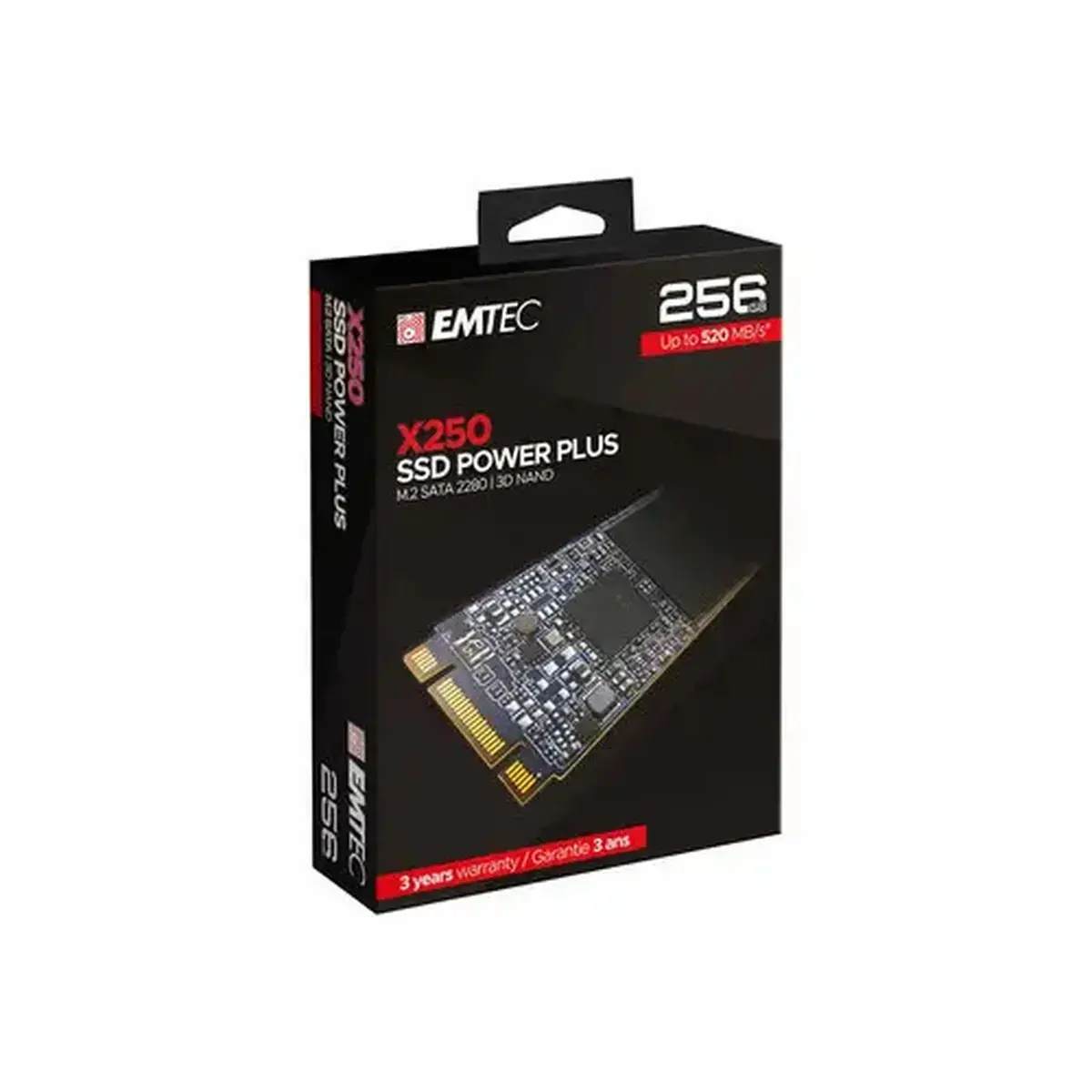 Emtec SSD M2 Sata X250 256GB Intern photo du produit