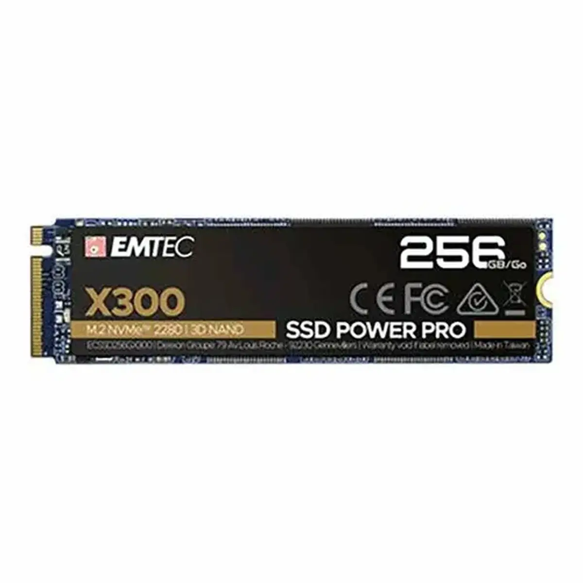 Emtec SSD M2 Nvme X300 256GB Internal photo du produit