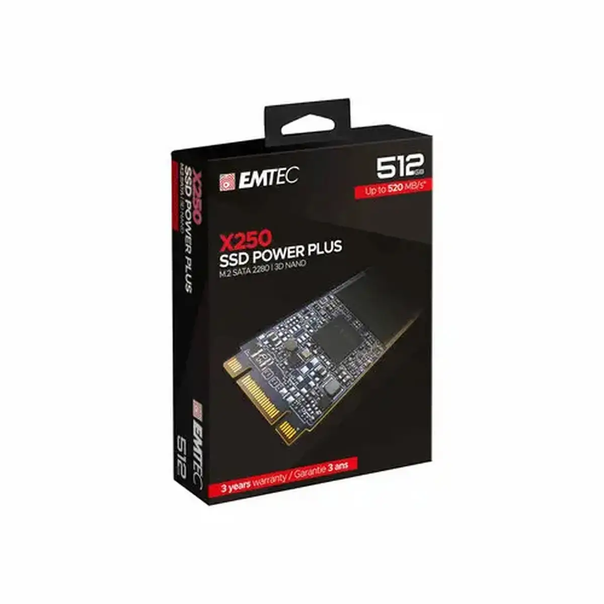 Emtec SSD M2 Sata X250 512GB Intern photo du produit
