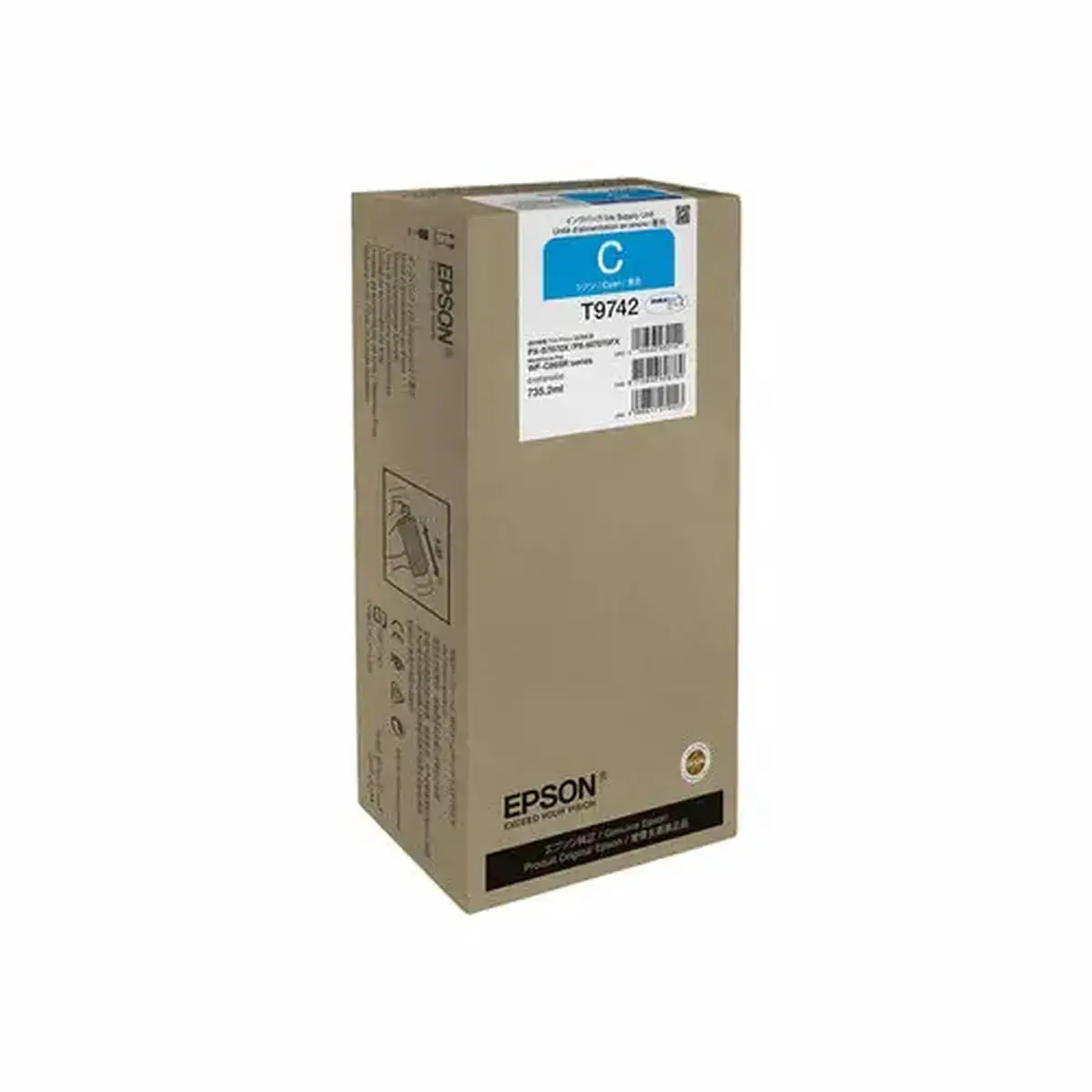 Cartouche d'encre C13T974200 RIPS XXL - Cyan - 84 000 pages - Epson photo du produit