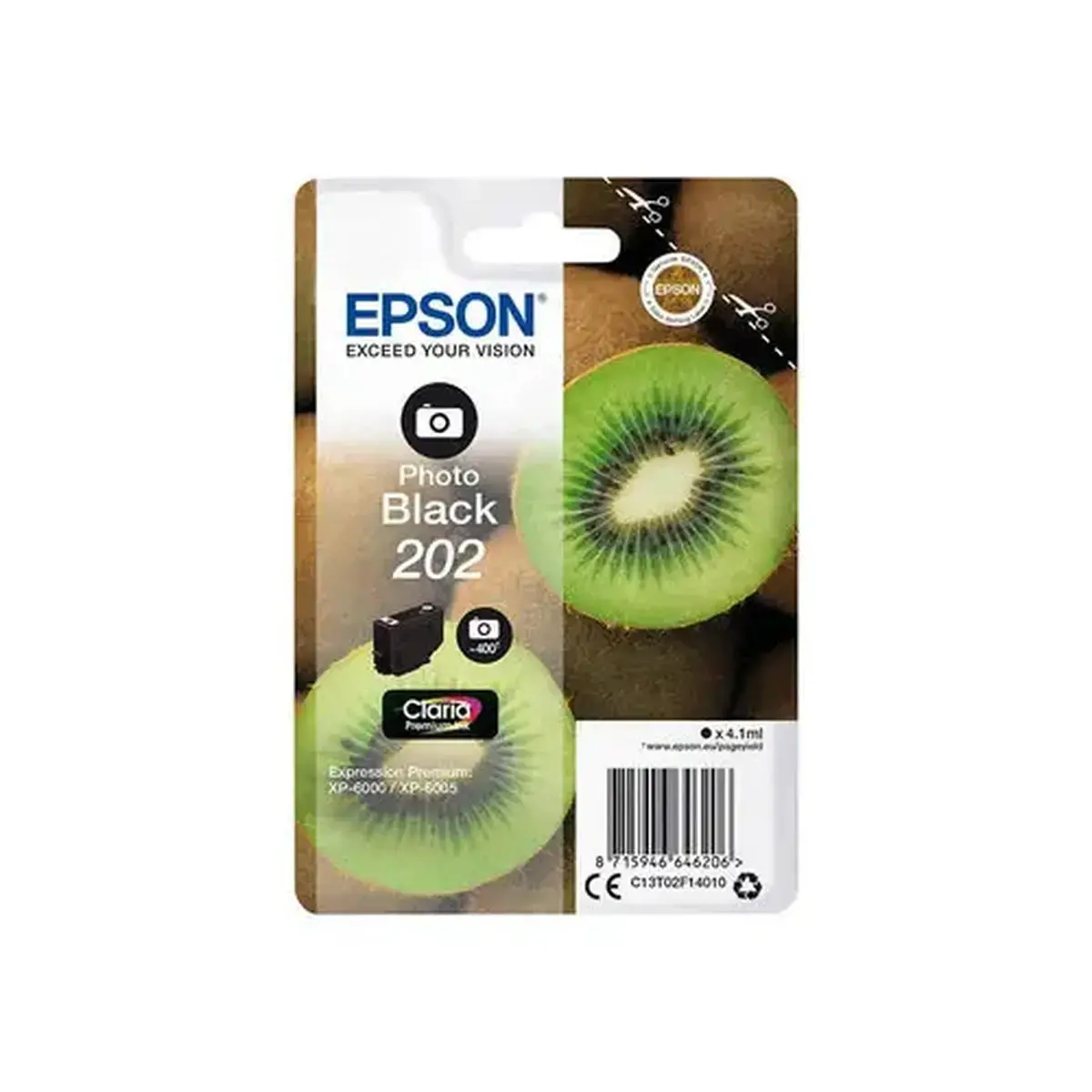 Epson C13T02F14010 KIWI BK Photo 202 Bli photo du produit
