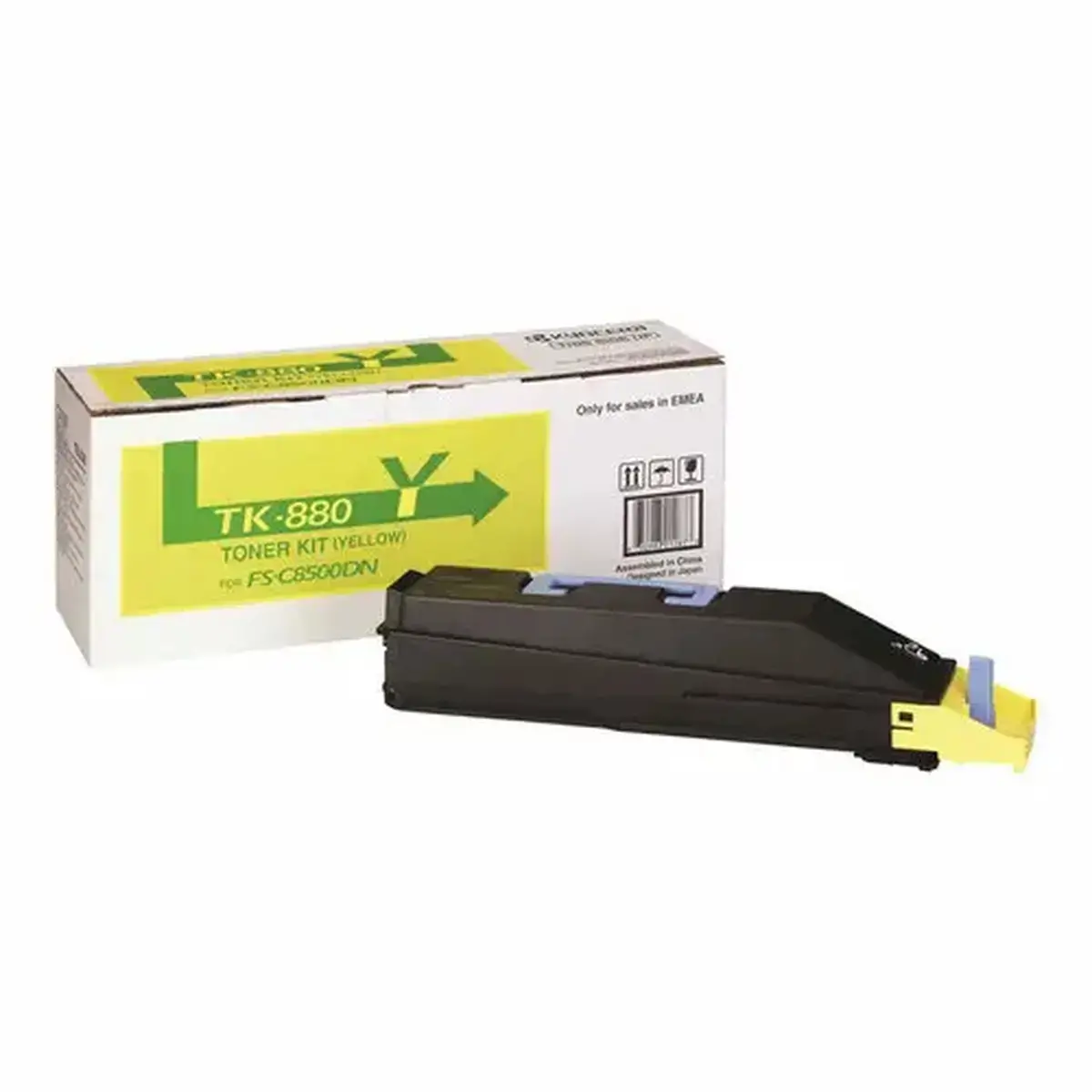 Kyocera TK880Y Toner Jaune FS-C8500DN photo du produit