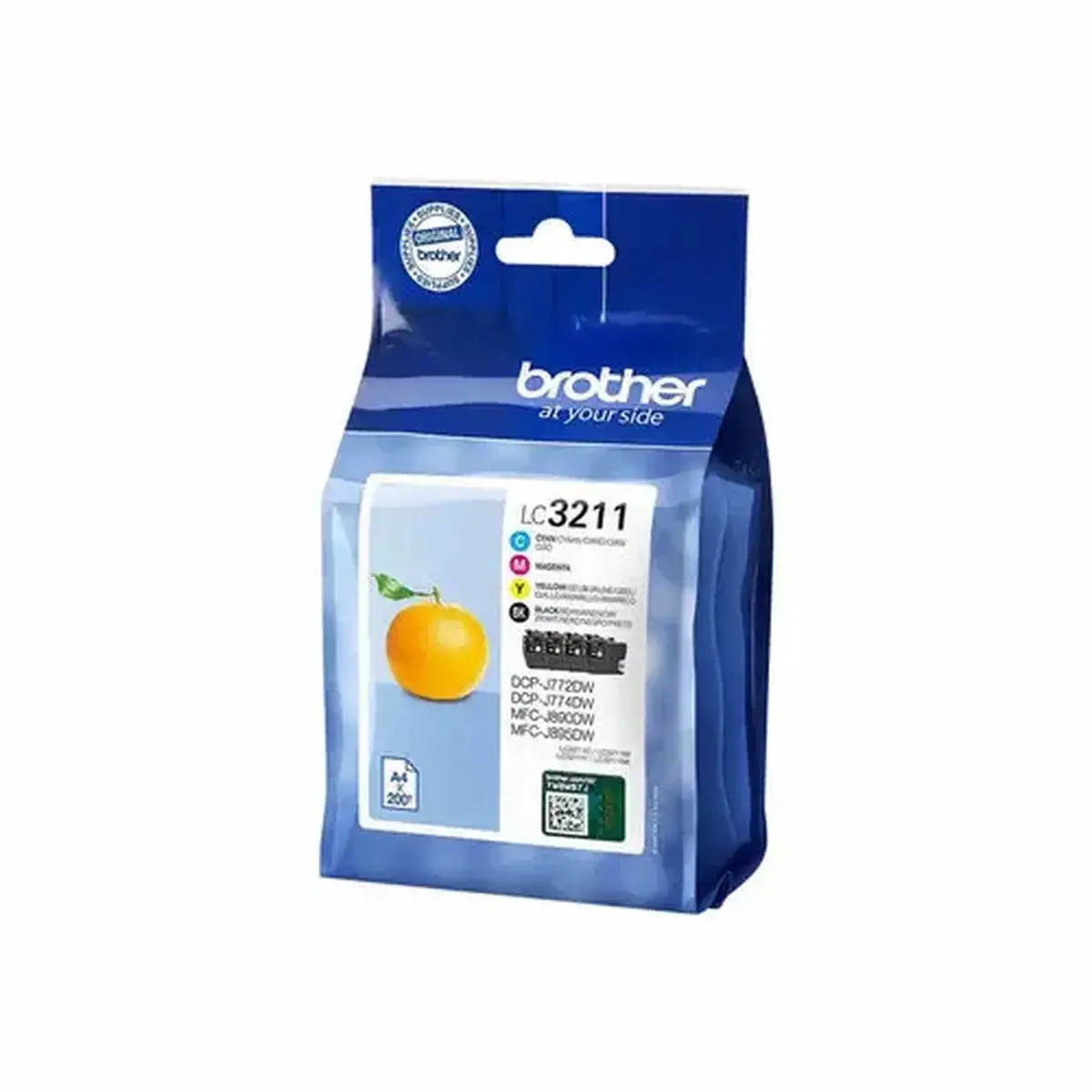 Pack de 4 cartouches d'encre LC3211VAL - Noir / Cyan / Magenta / Jaune - Brother photo du produit