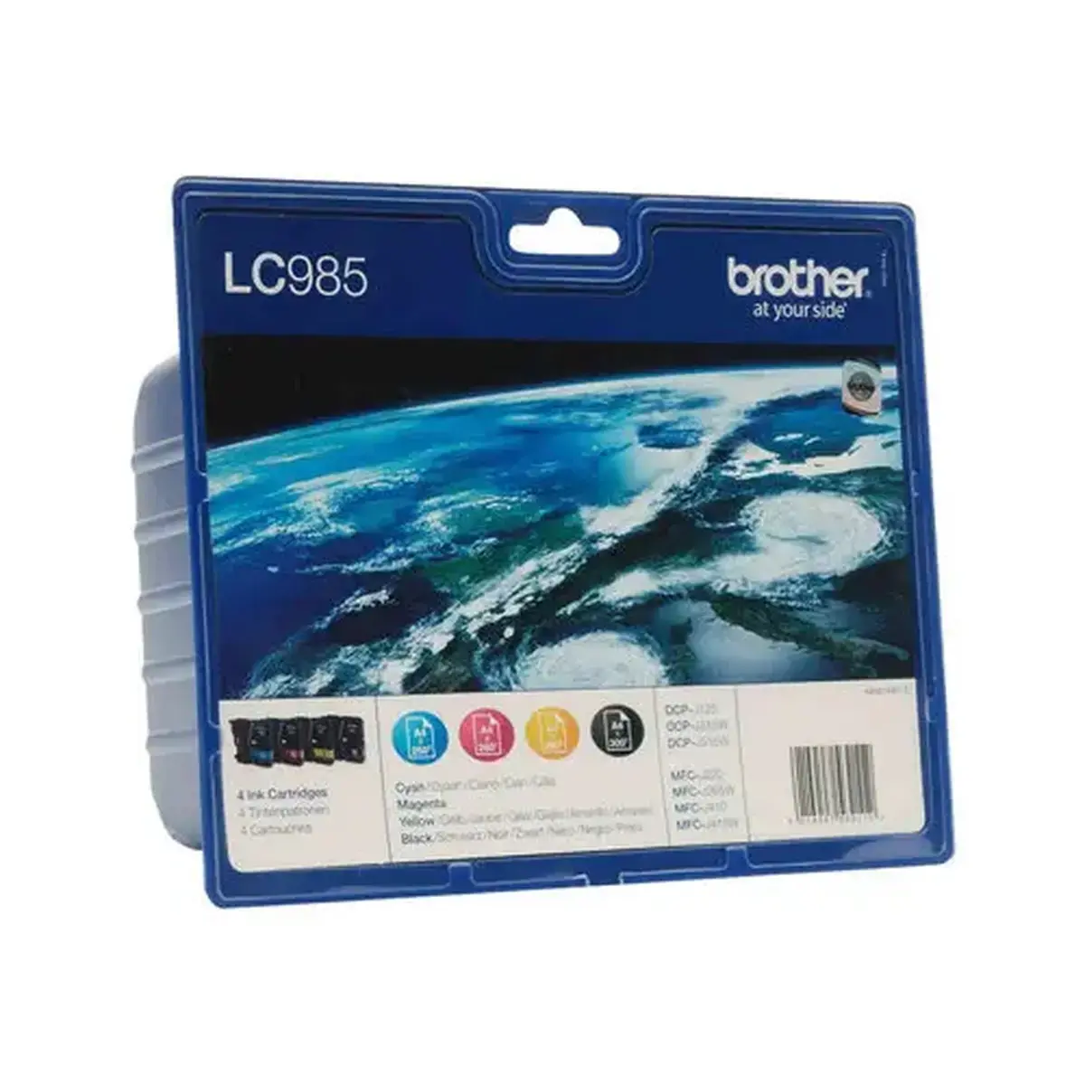 Brother LC985VALBP Pack 4 Cart LC985BK/C photo du produit