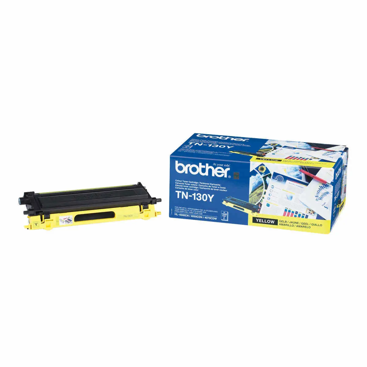 Brother TN130Y Toner Jaune 1500P photo du produit