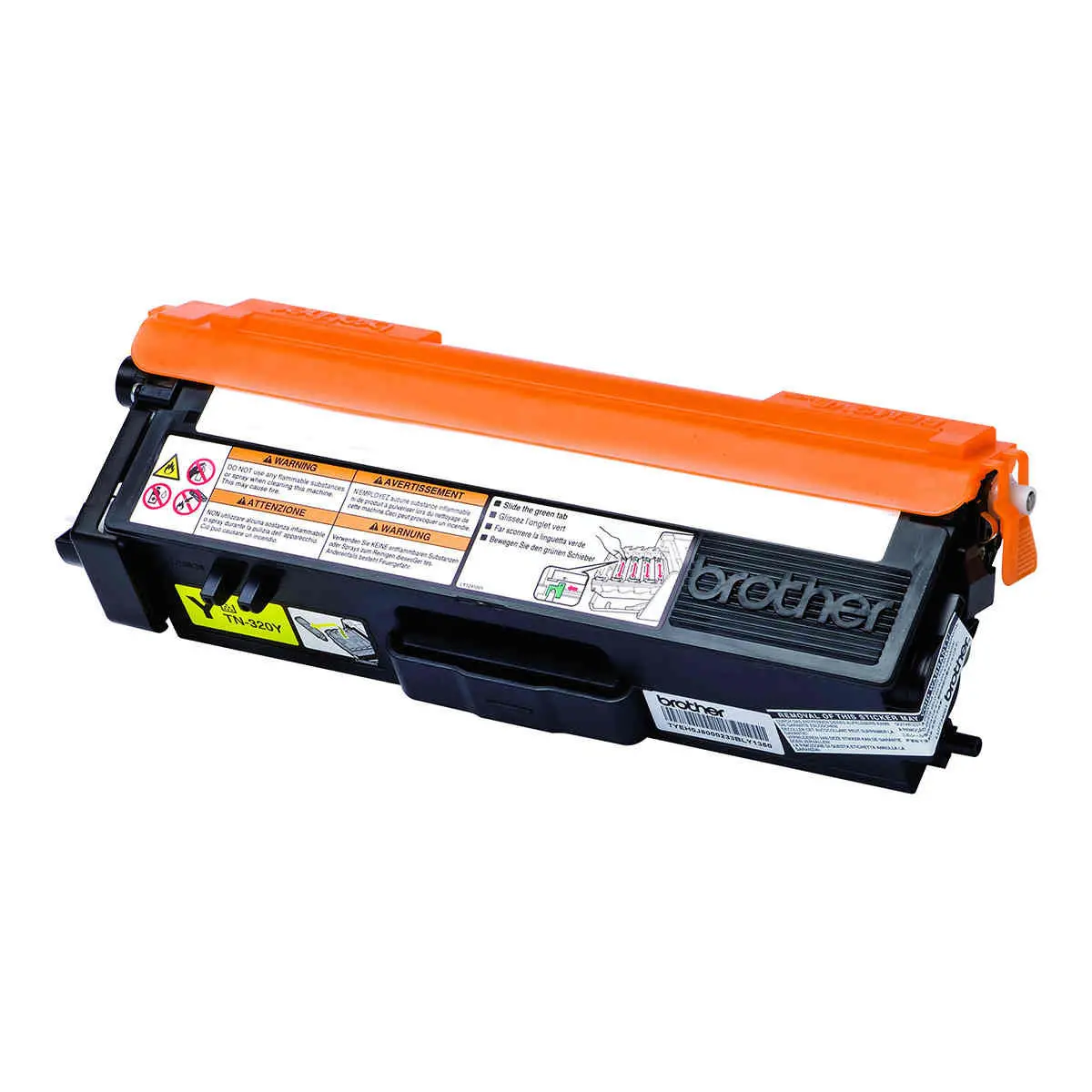 Brother TN320Y toner Jaune 1500 p photo du produit