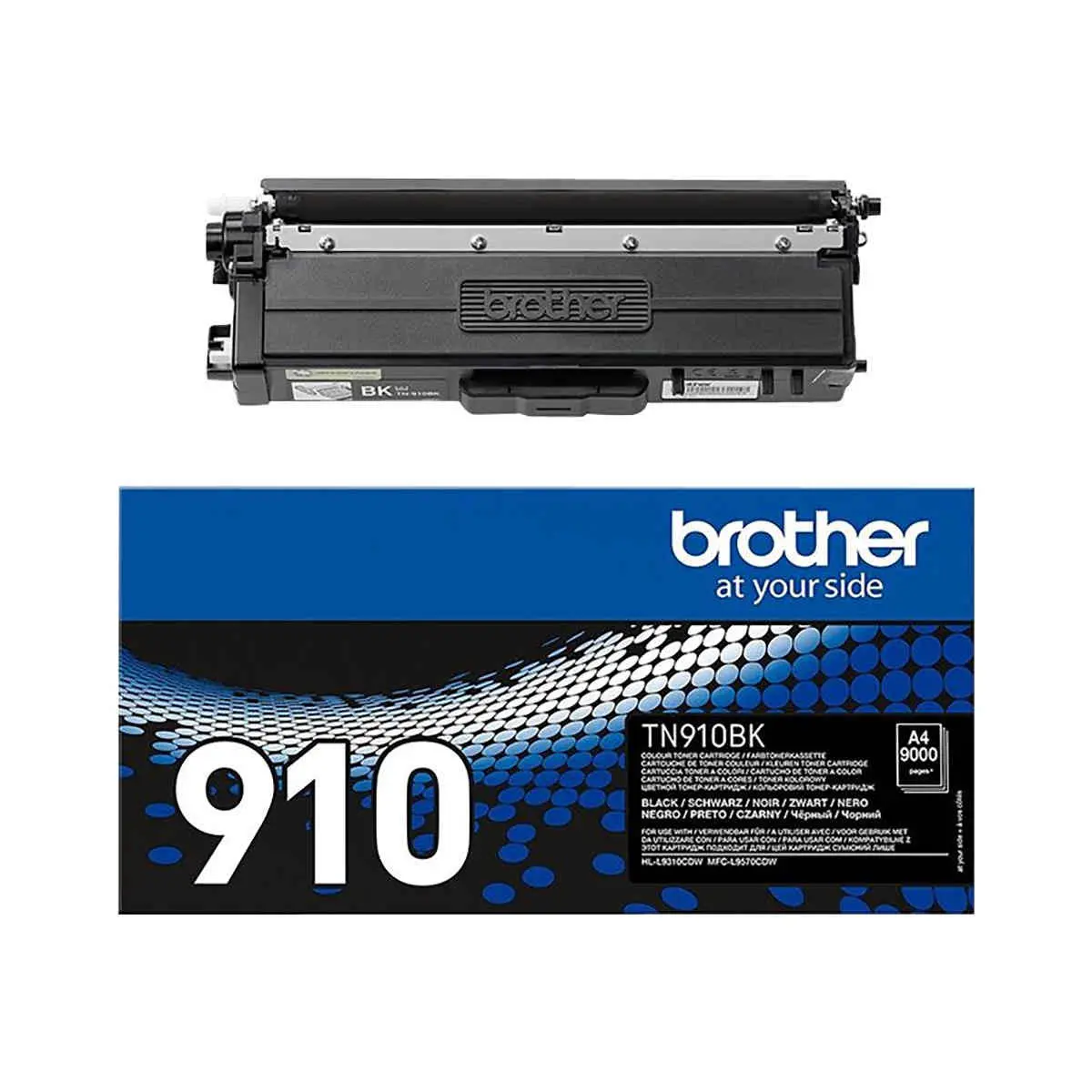 BROTHER TN-910BK Toner noir 9000 pages photo du produit
