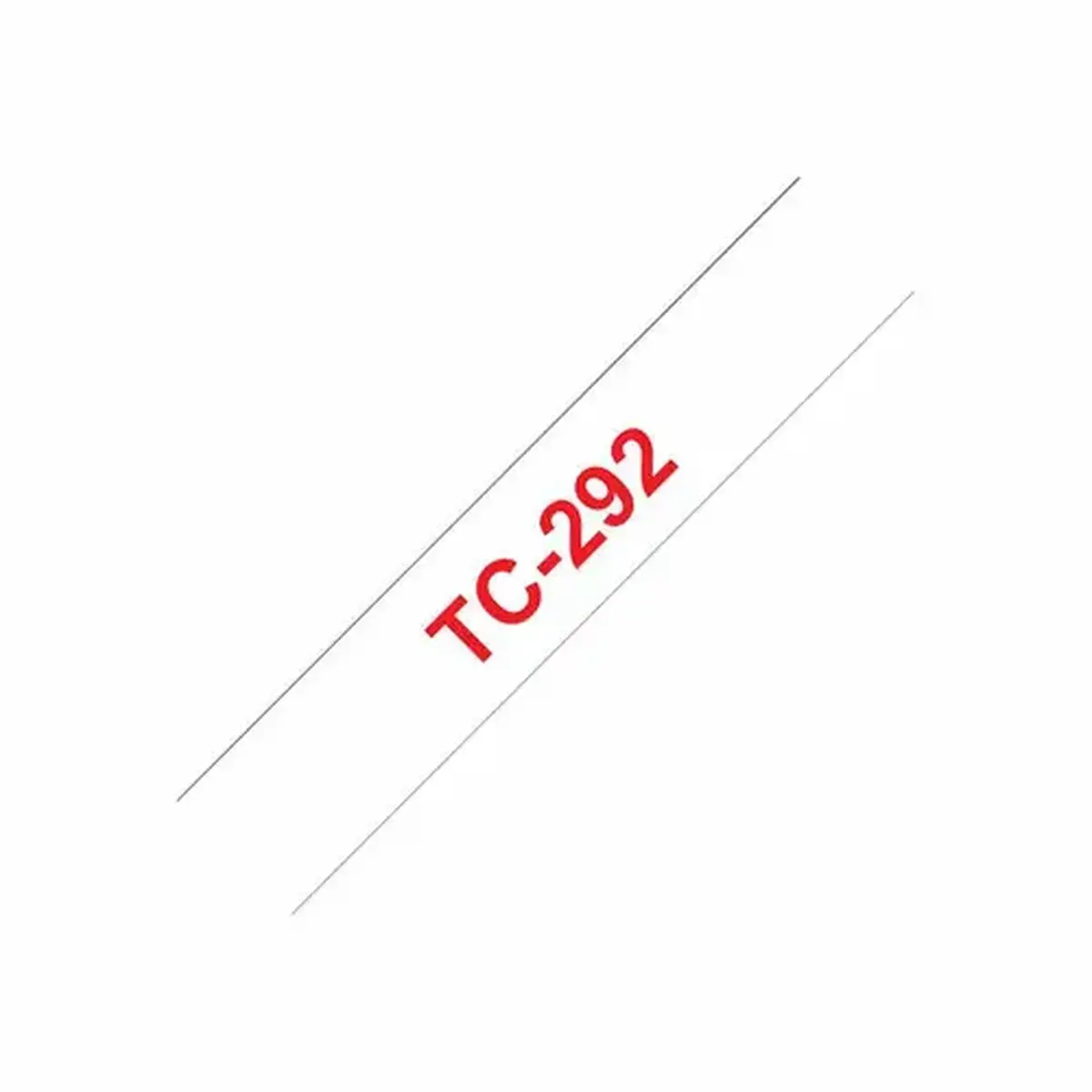Brother TC292 Blanc/ROUGE 9mm photo du produit