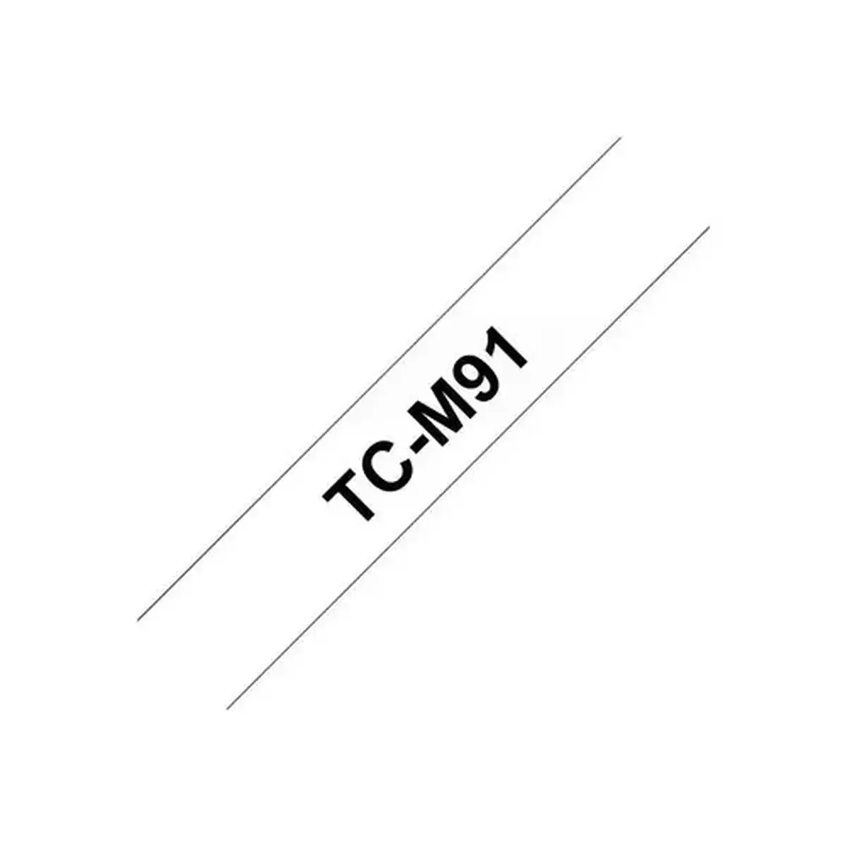 Brother TCM91 Trans.Mat/Noir 9mm photo du produit