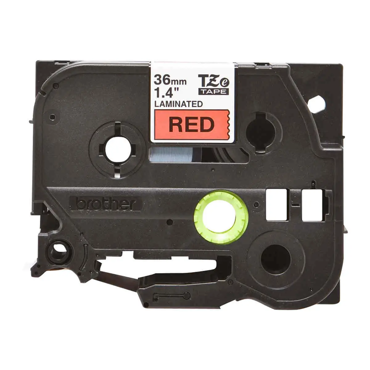 Brother TZE461 ruban 36 mm Noir / Rouge photo du produit
