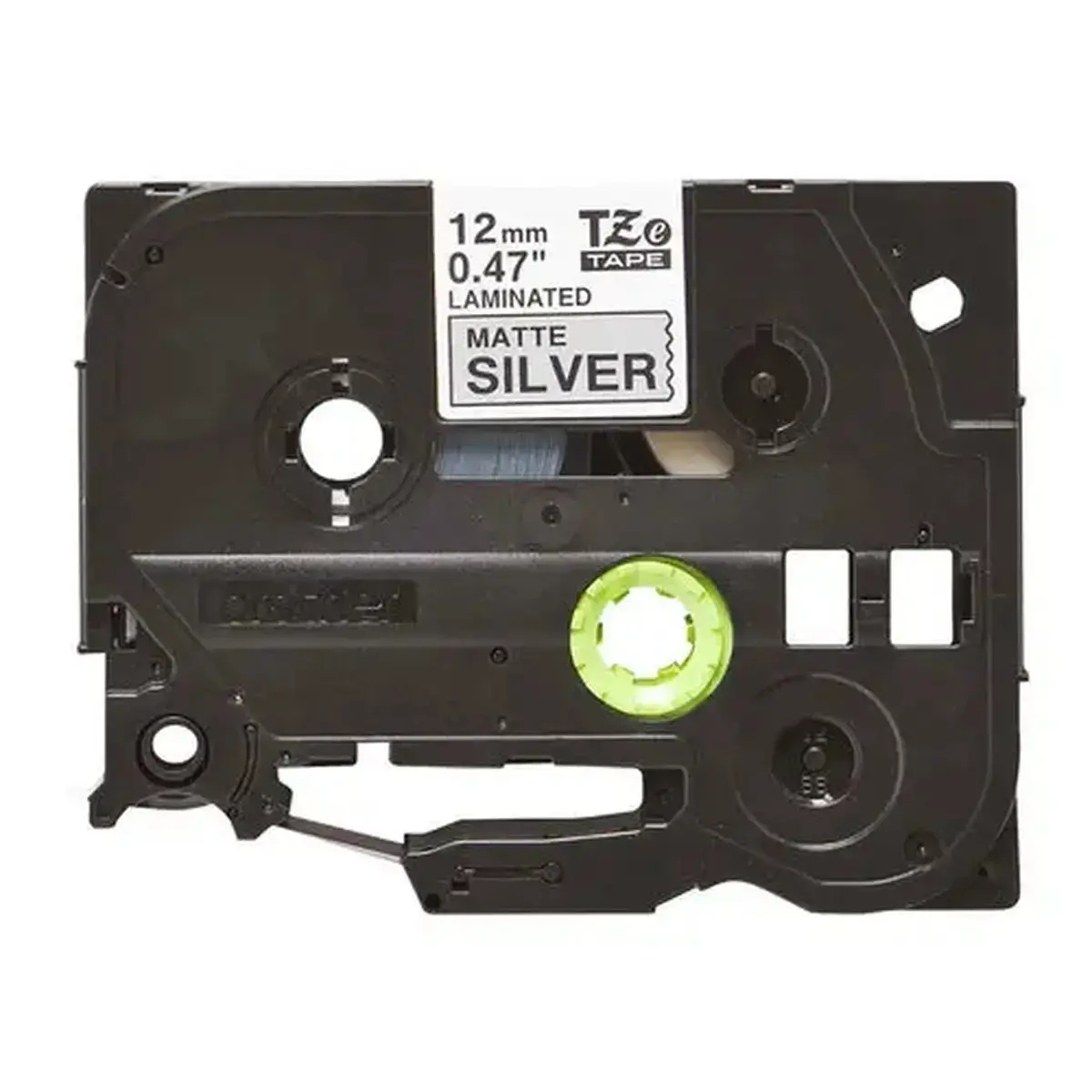 Brother TZEM931 Ruban 12mm Noir/Mat arg photo du produit