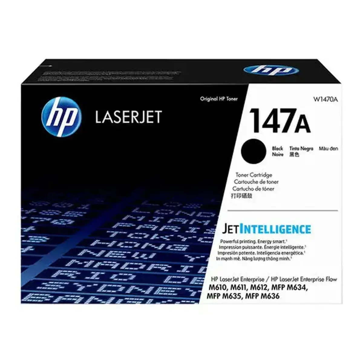 HP 147A Black LaserJet Toner Cartridge photo du produit