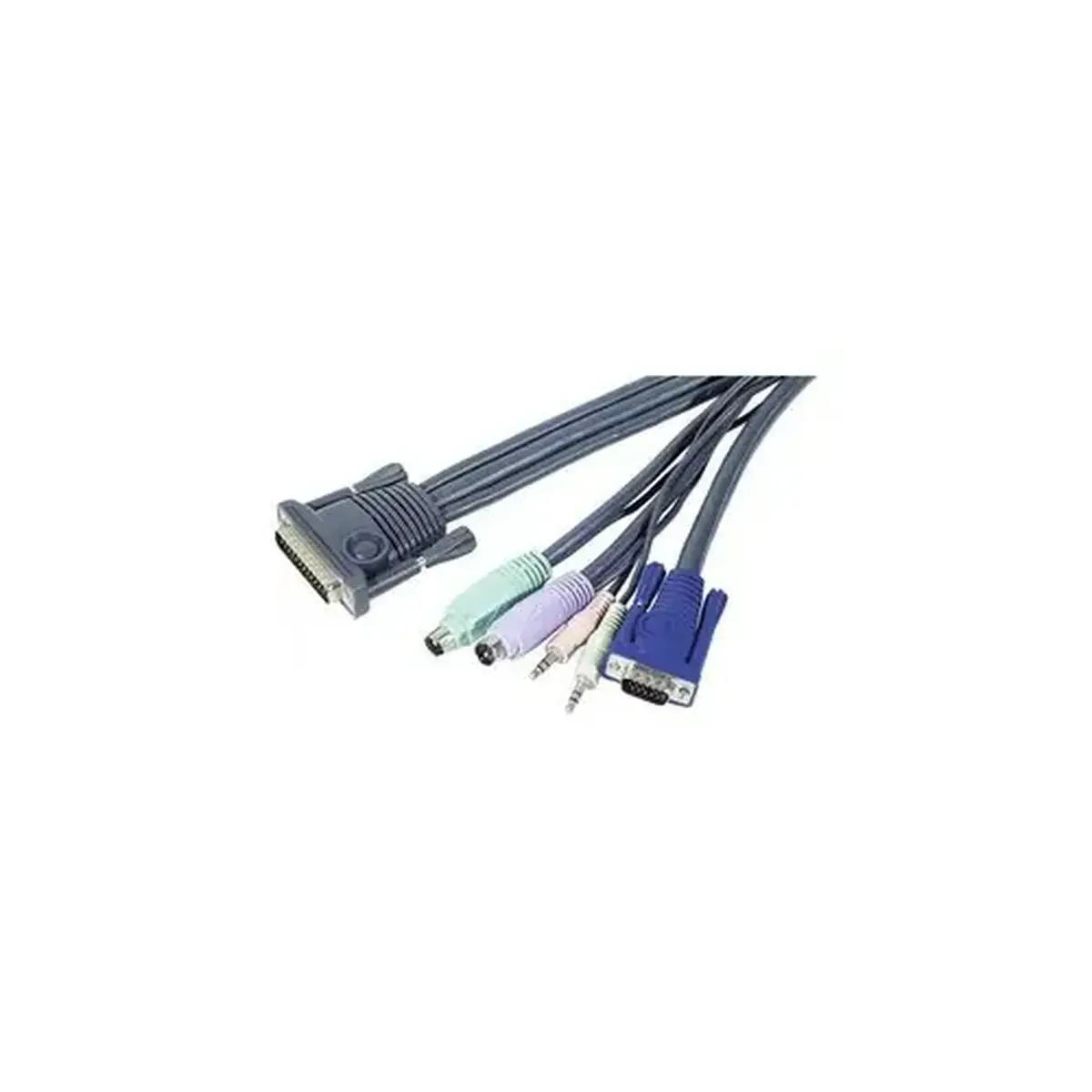Aten 2L-170xP Cordon KVM VGA/PS2 + audio - 1.80m photo du produit