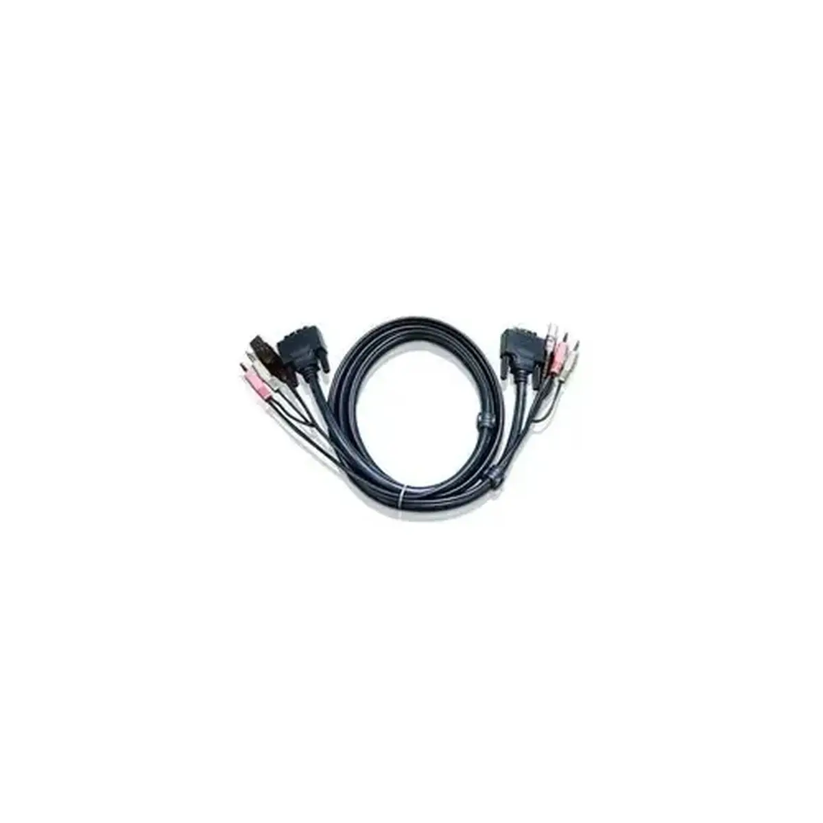 Aten 2L-7D05UD cordon KVM DVI/USB/AudioDual Link - 5M photo du produit