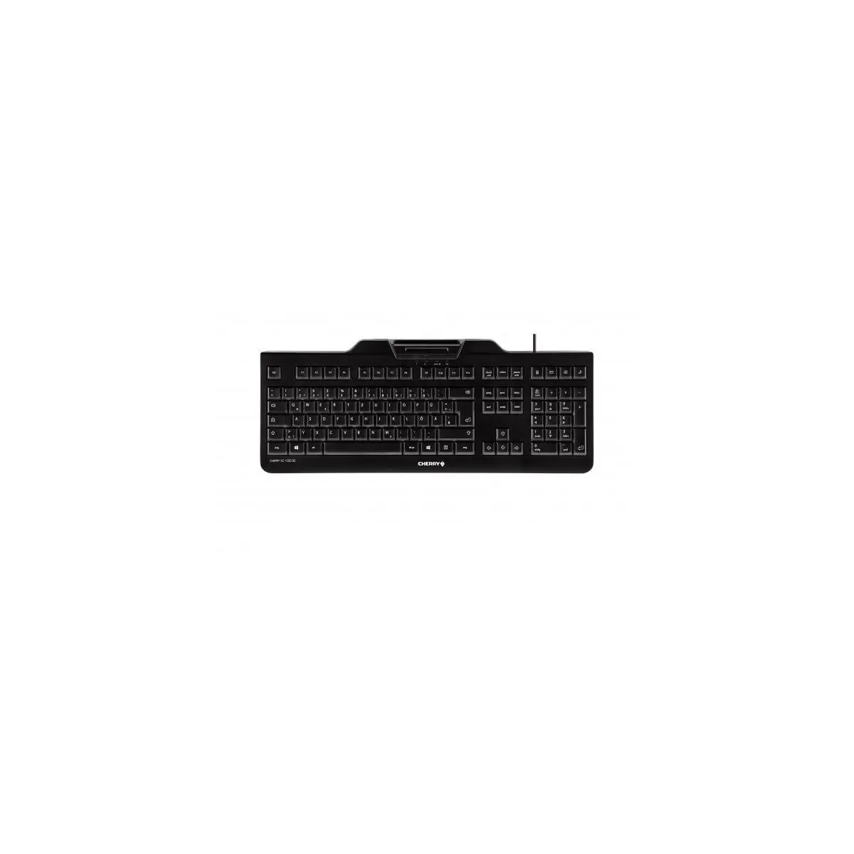 CHERRY Clavier (+cart puces) KC-1000 SCUSB noir AZERTY (BE) photo du produit