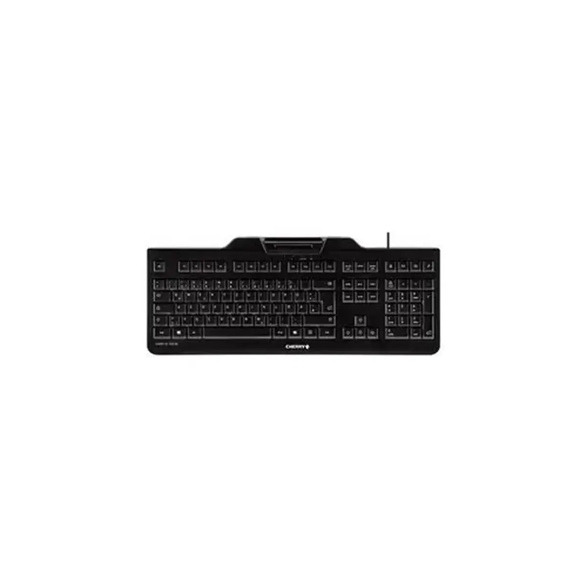 CHERRY Clavier (+cart puces) KC-1000 SCUSB noir (FR) photo du produit
