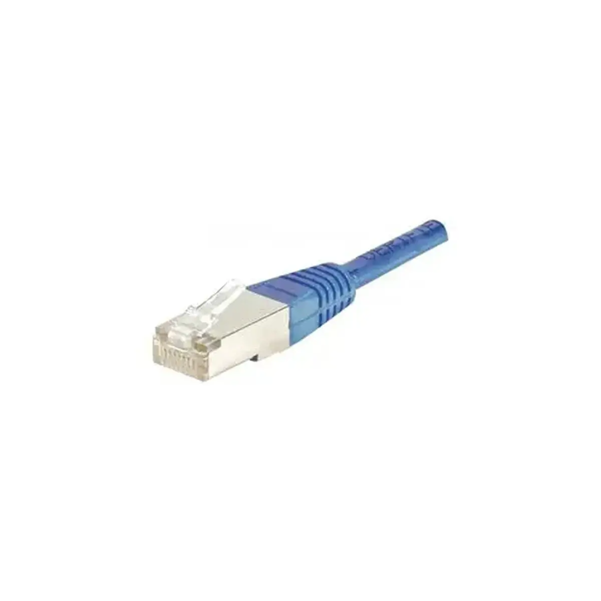 Cordon RJ45 categorie 6 F/UTP bleu - 1 m photo du produit