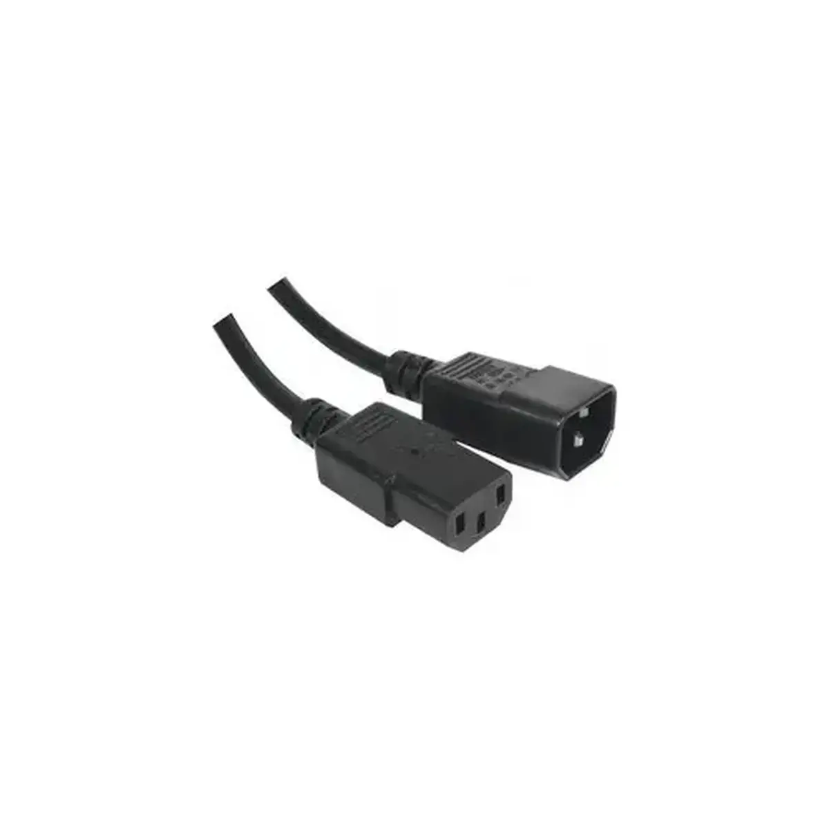 Rallonge d alimentation C14 / C13 noire- 7,5 m photo du produit