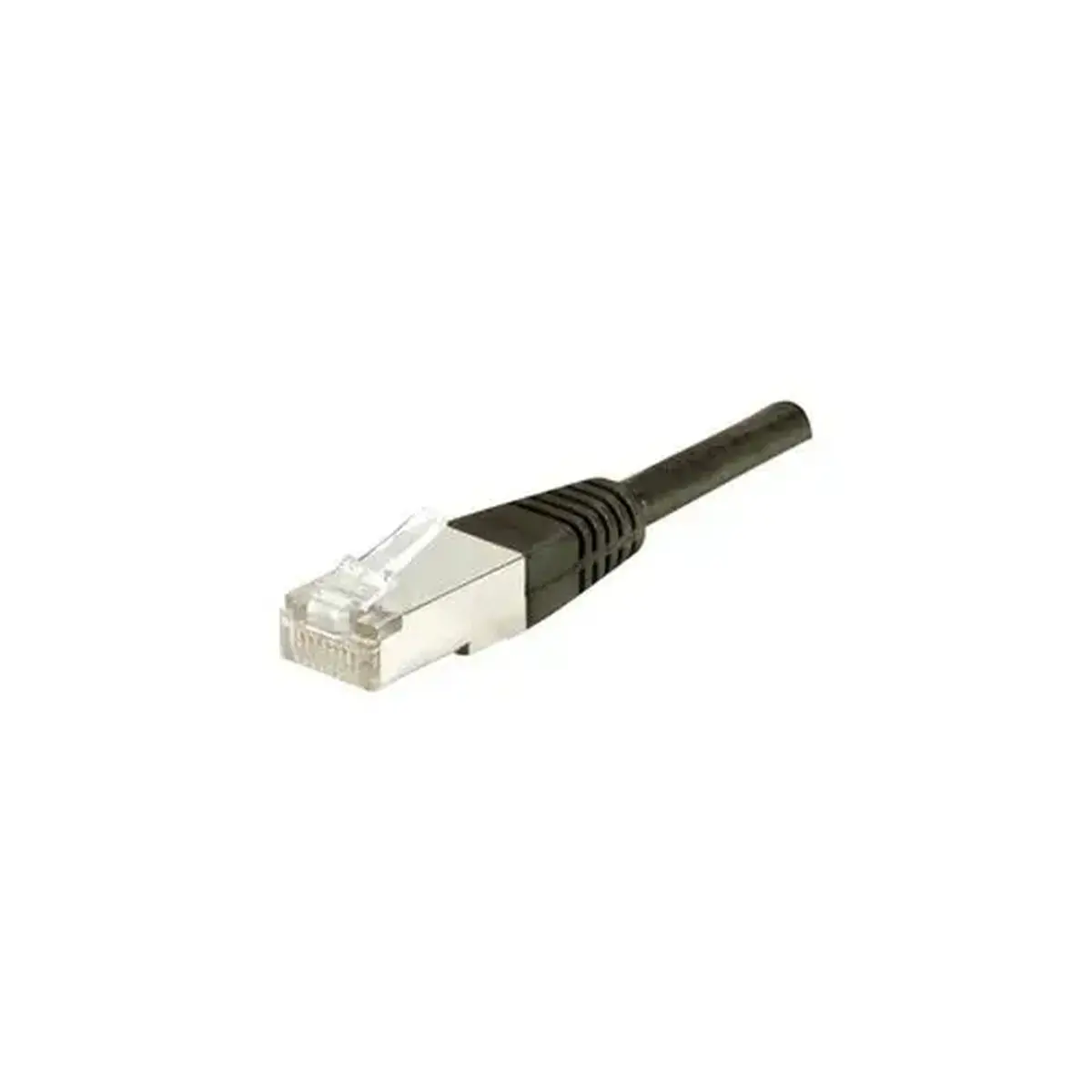Cordon RJ45 categorie 5e F/UTP noir - 0,7 m photo du produit