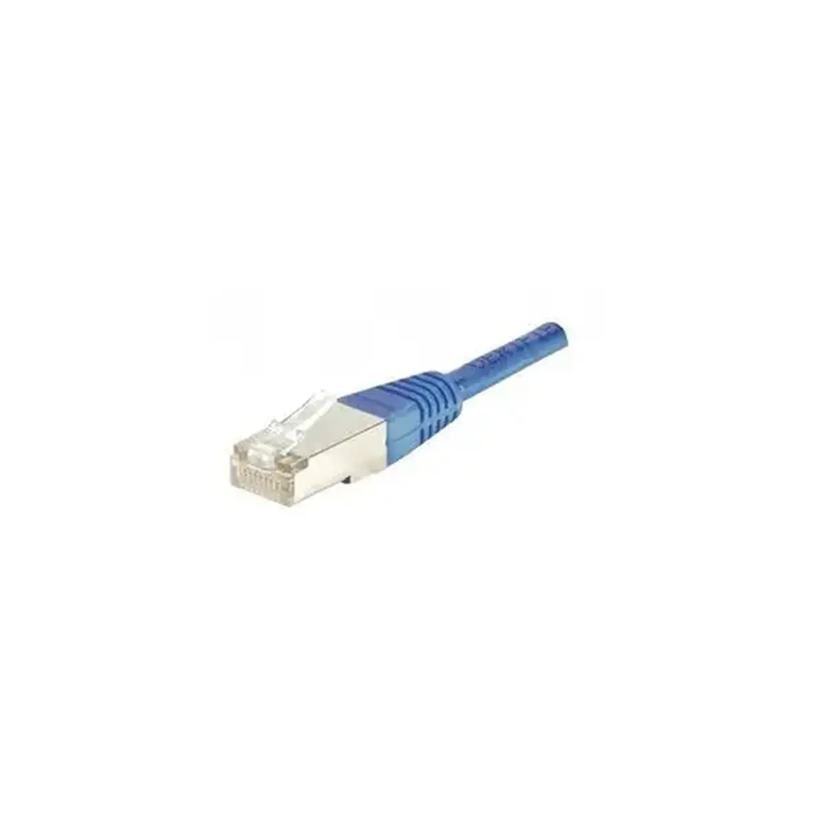 Cordon RJ45 categorie 5e F/UTP bleu - 0,5 m photo du produit