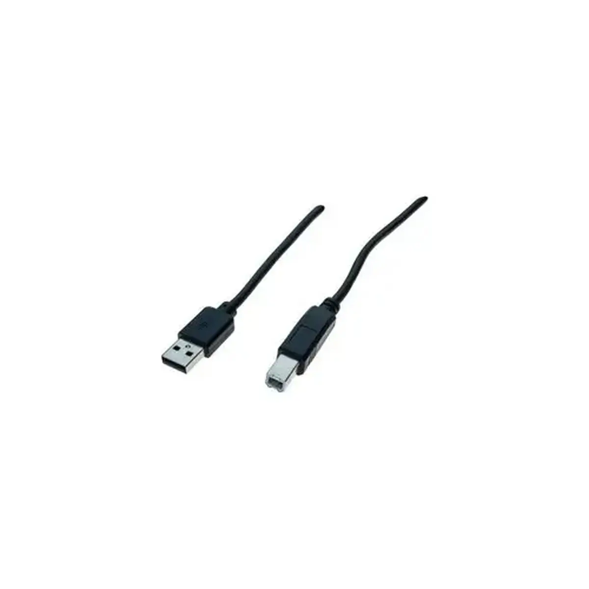 Cordon USB 2.0 type A / B noir - 5m photo du produit
