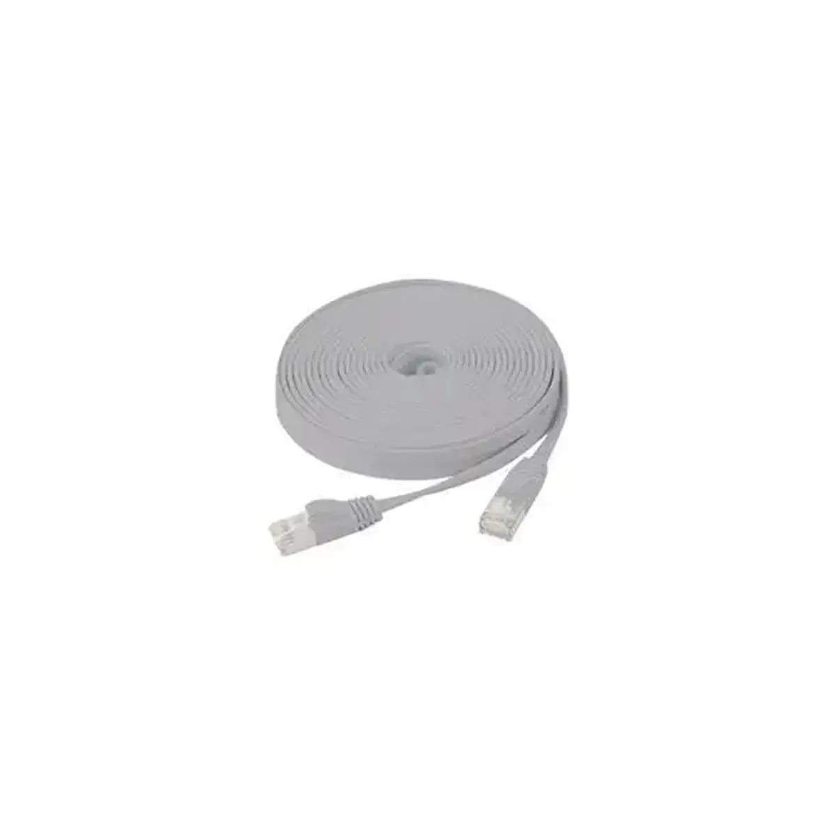 Cordon RJ45 plat categorie 6 U/FTP snagless gris - 7,5 m photo du produit