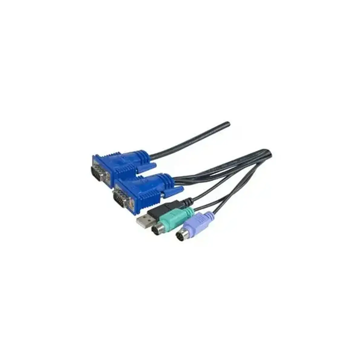 Dexlan cordon combo kvm VGA/PS2+USB - 5,0m photo du produit