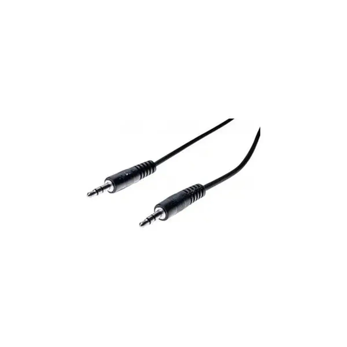 Cordon stereo jack 3.5 mm noir - 3 m photo du produit