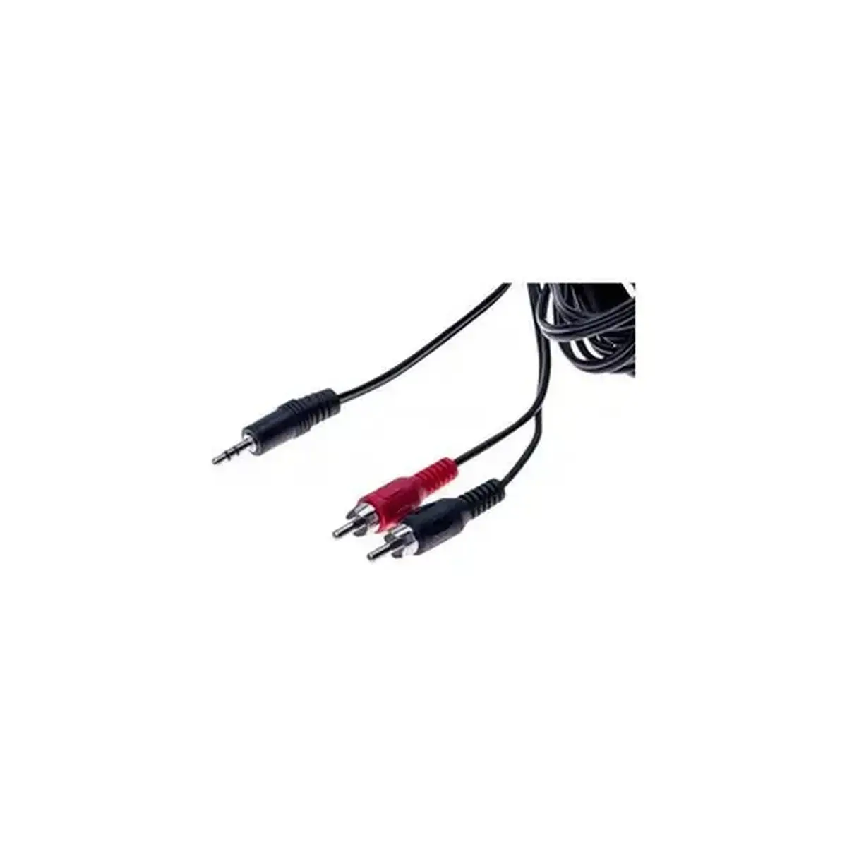 Cordon stereo Jack 3.5 mm vers 2 x RCAMnoir - 5 m photo du produit