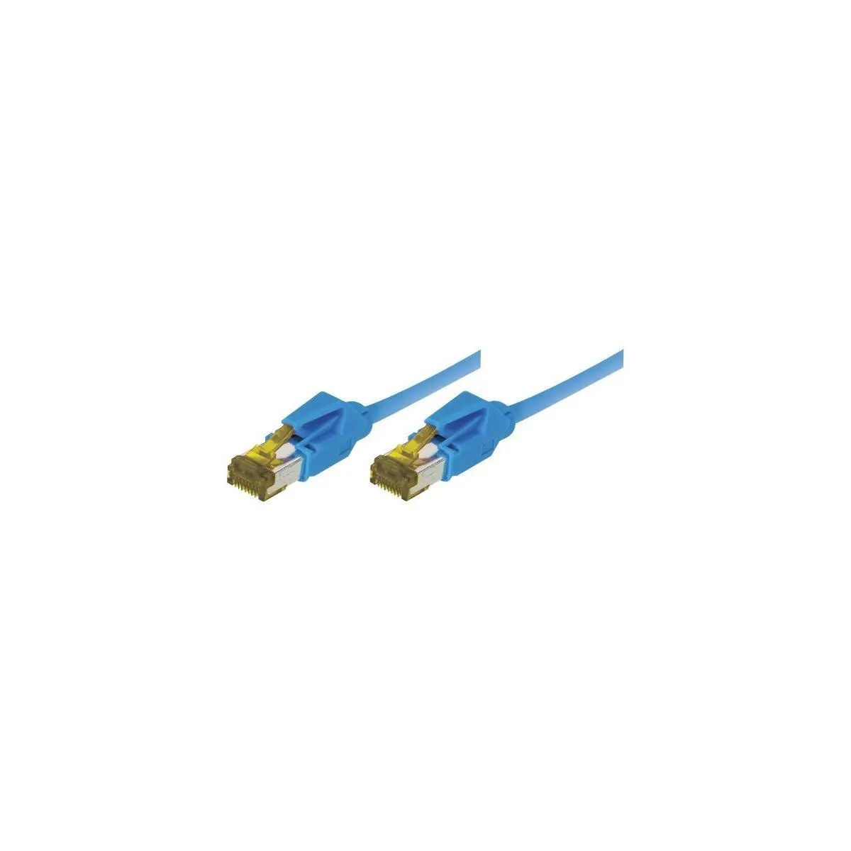 Cordon RJ45 sur cable categorie 7 S/FTPLSOH snagless bleu - 1,5 m photo du produit