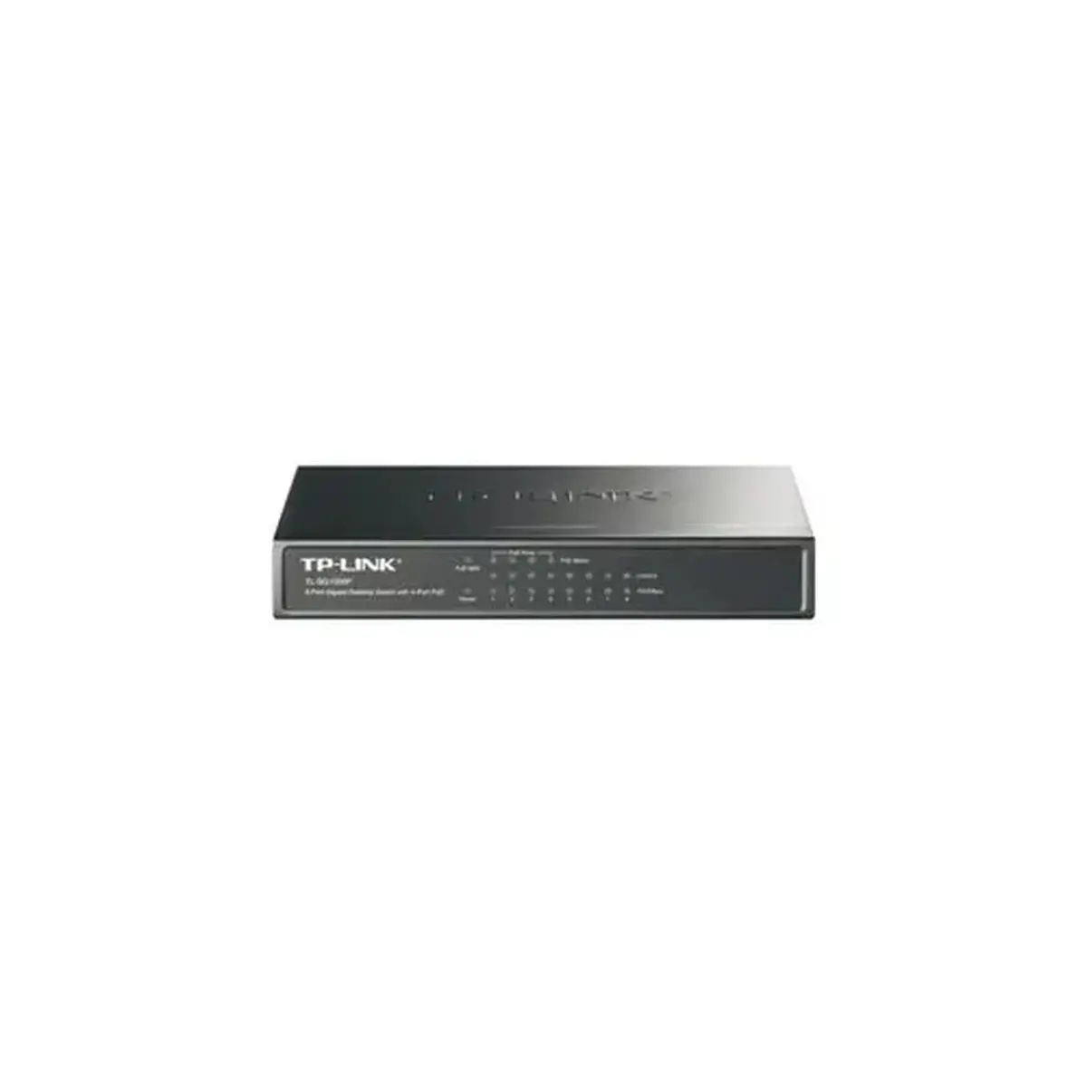 Switch Reseau 8 ports RJ45 Gigabit dont4 PoE 802,3af 53W photo du produit