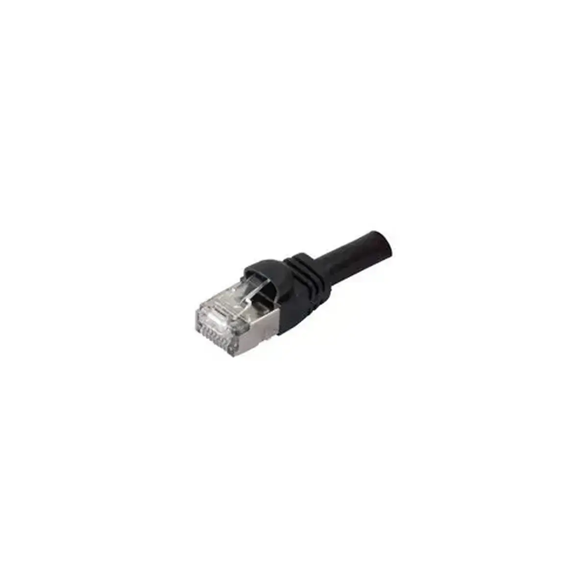 Cordon RJ45 VoIP categorie 6 S/FTP snagless noir - 1 m photo du produit