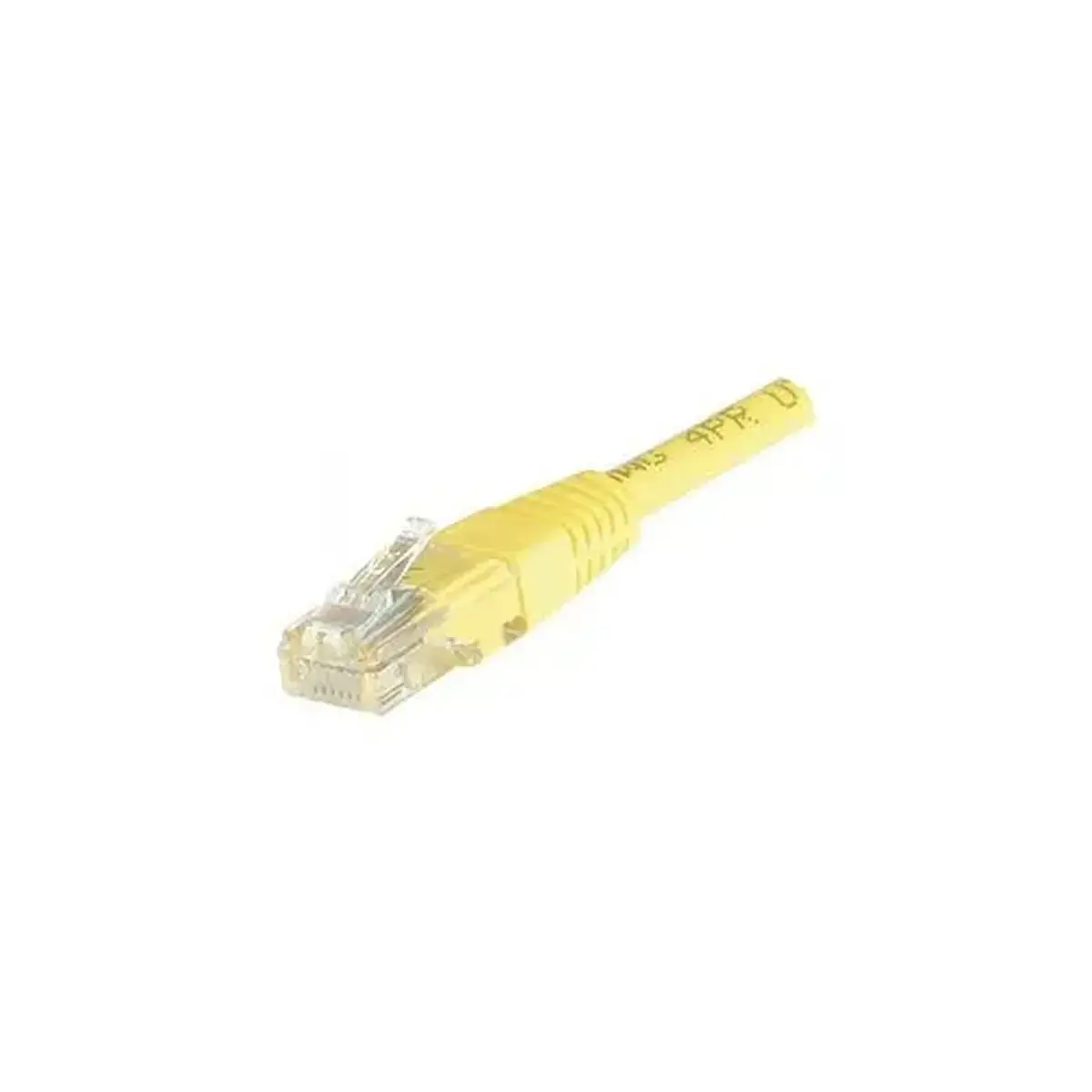 Cordon RJ45 categorie 6 U/UTP jaune - 2m photo du produit