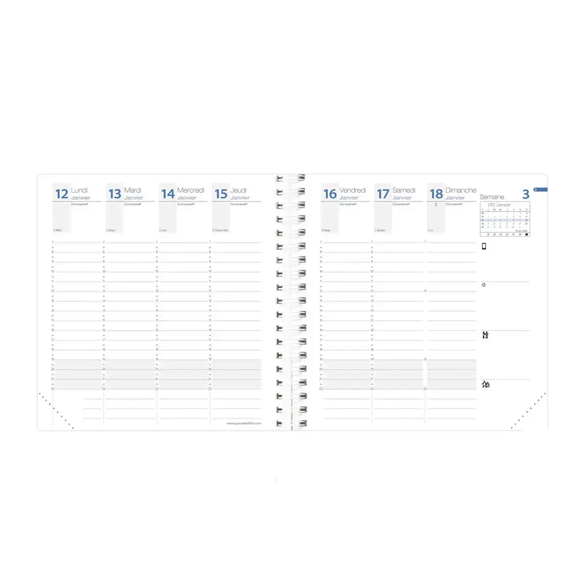 TIME&LIFE MEDIUM rep FR blanc Elast photo du produit