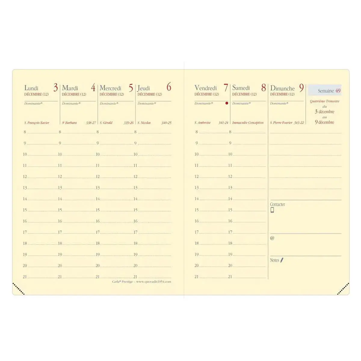 CARLA PREST rep FR Soho rouge photo du produit