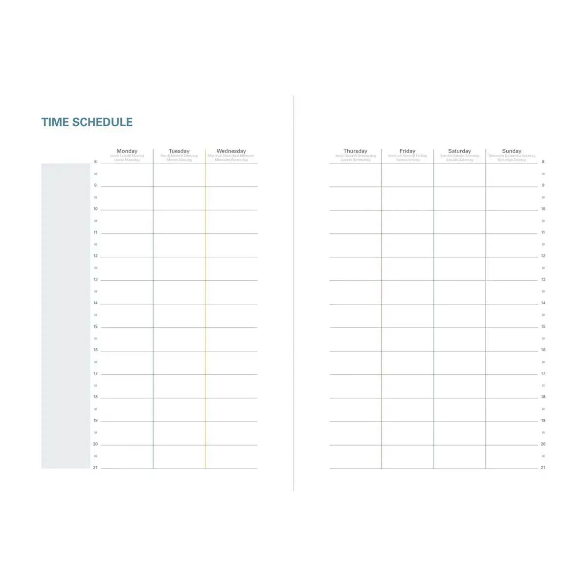 PLAN NOTE 1521 ML rech s/b photo du produit