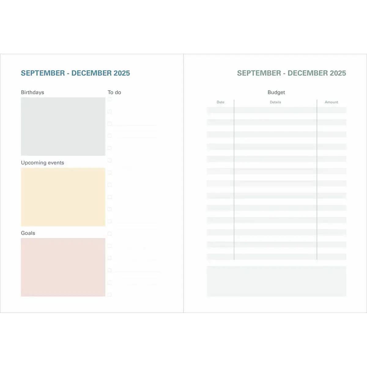 PLAN NOTE 1521 ML Andrea bleu marine photo du produit