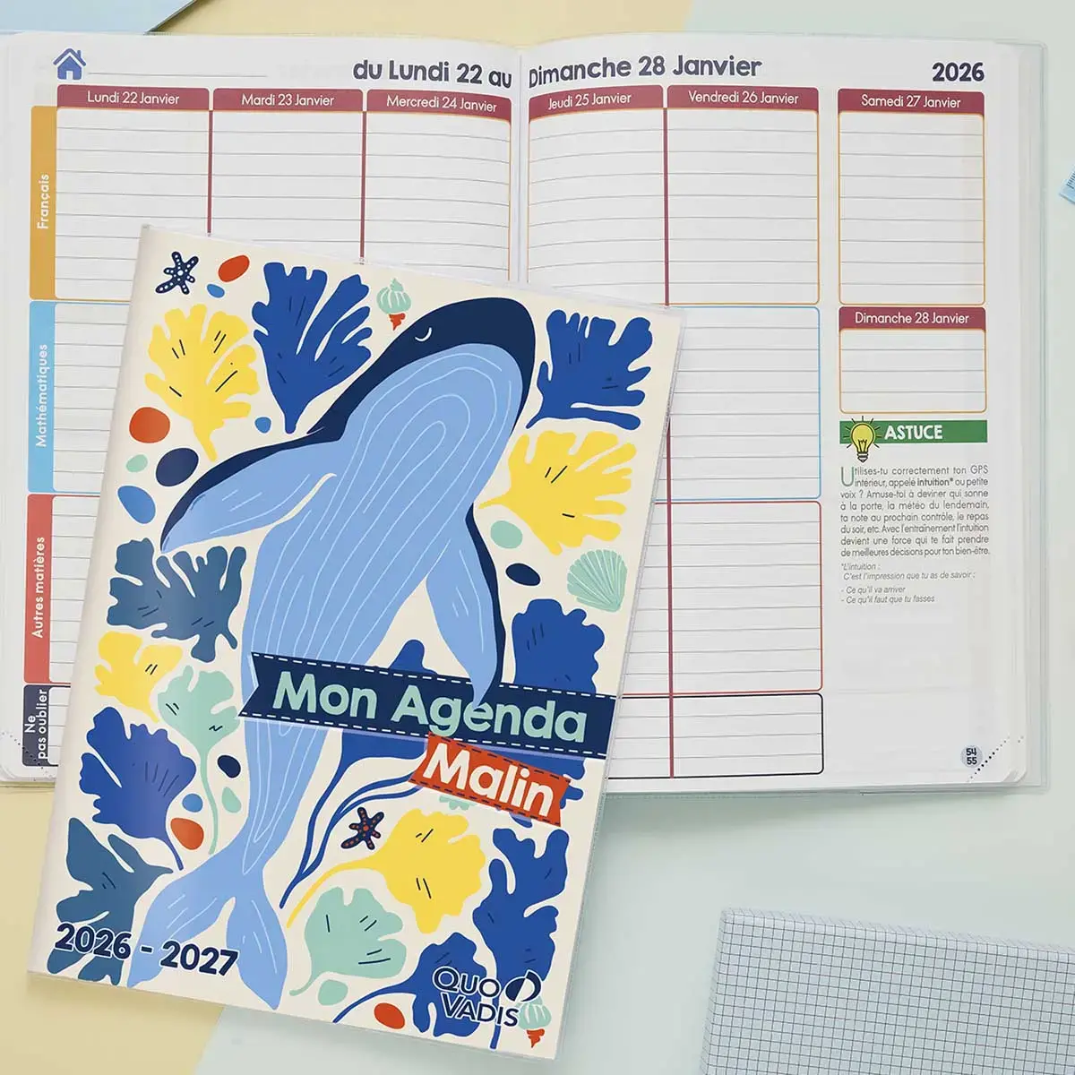 SEMAINIER FR Mon agenda malin photo du produit