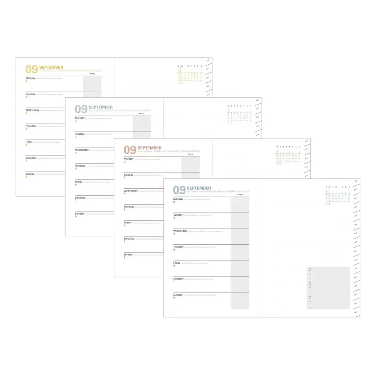 PLAN NOTE 1521 ML Andrea brun camel photo du produit
