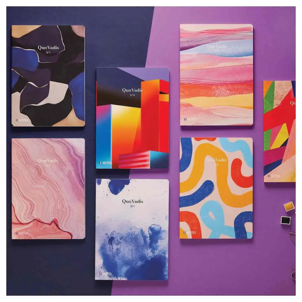 CARNET 21 lign&eacute; Iconiq cubisme photo du produit