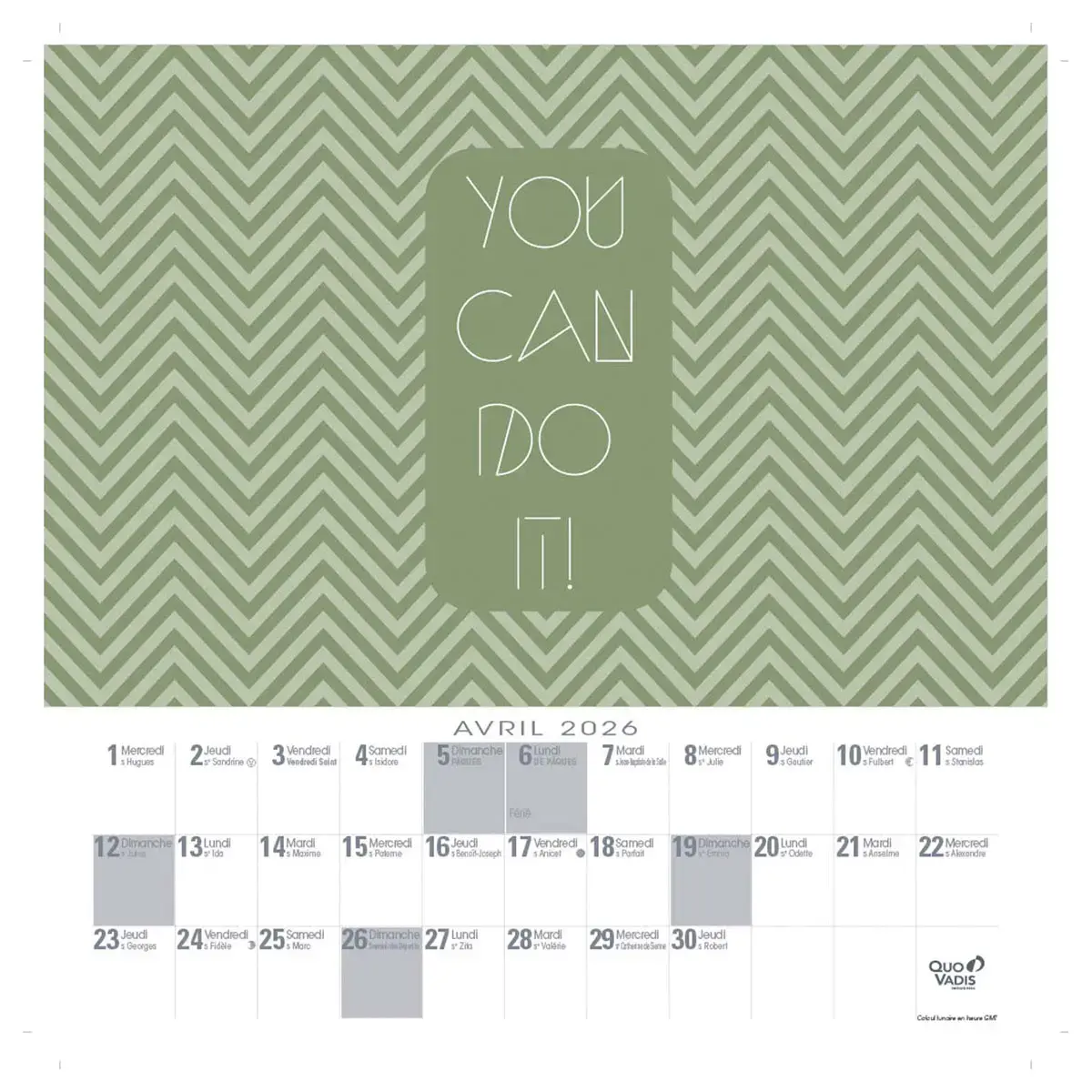 CAL FEUILLES 30X30 FR Eterny graphic p5 photo du produit
