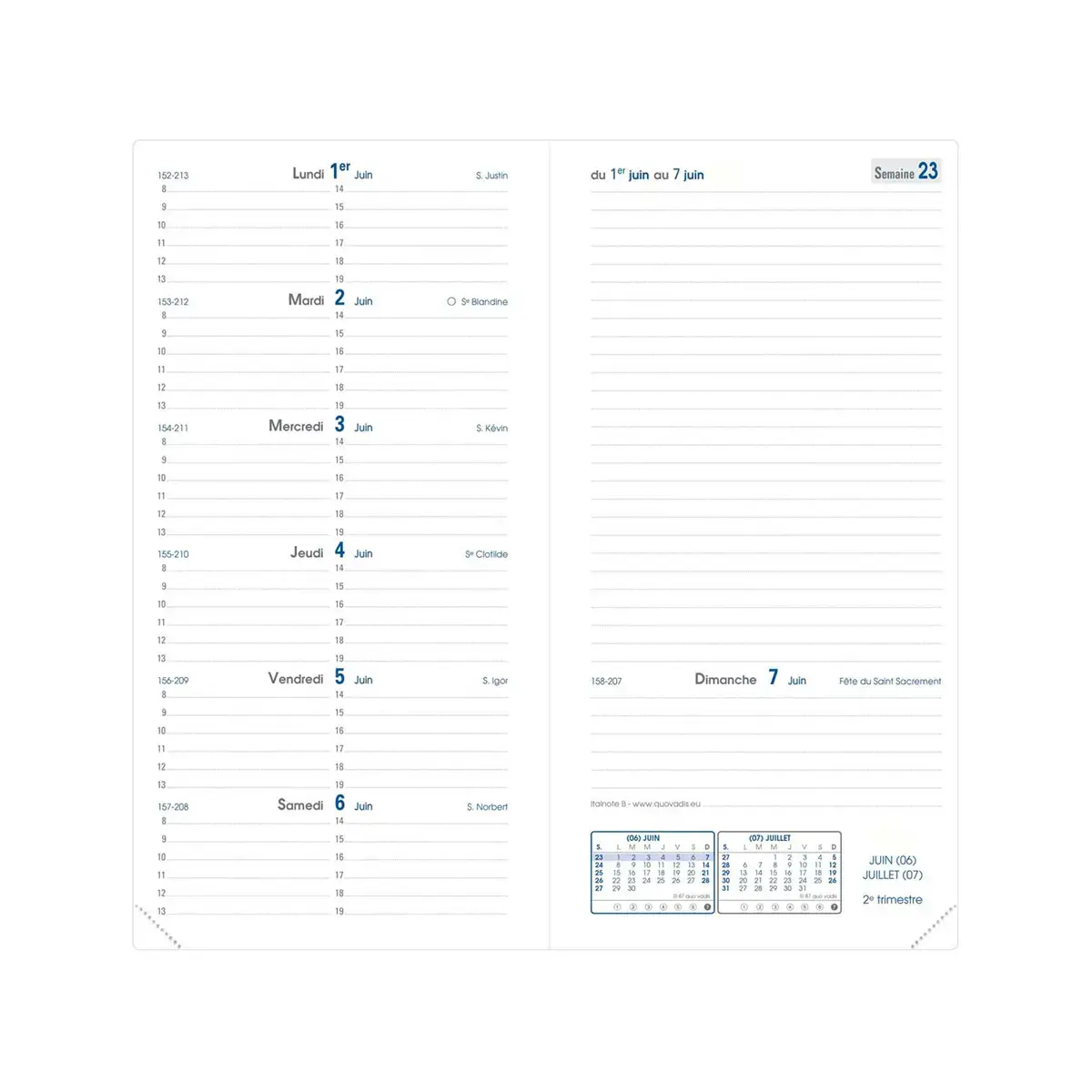ITALNOTE B FR rech s/b photo du produit
